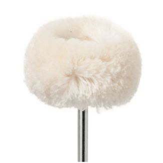 Brosse en fil de coton pour résines ou métaux, diamètre 1900, tige 104. ACURATA
