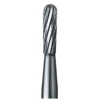 Fraise tungstène à finir 47L cylindrique bout rond. Busch