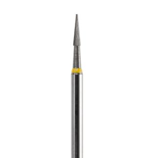 Fraise carbure de tungstène à finir A333EF bague jaune forme pointe 010. Acurata