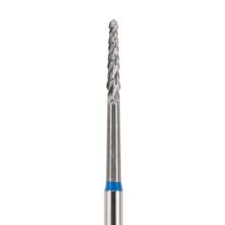 Fraise à os fine tungstène chirurgie 4 lames, mandrin FG longue turbine 315, type Lindemann 012. Acurata