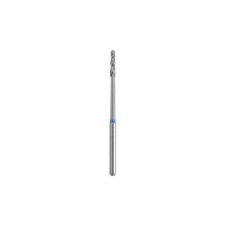 Fraise à os fine tungstène chirurgie 4 lames, mandrin FG longue turbine 316, type Lindemann 012. Acurata