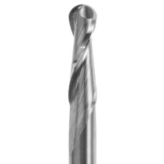 Fraise d'usinage ZrO pour système Universel ouvert, mandrin 6 mm, 2 lames col long, 030. Acurata