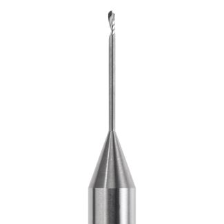 Fraise d'usinage PMMA pour système Universel ouvert, longueur 53 mm, mandrin 6 mm, 1 lame col long, 010. Acurata
