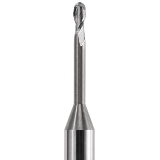 Fraise d'usinage ZrO pour système Universel ouvert, longueur 53 mm, mandrin 6 mm, 2 lames col extra-long, 025. Acurata