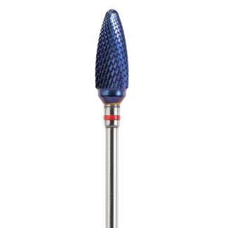 Fraise carbure tungstène AB251FX protection AC-Blue. Alliages CrCo, NiCr, résines dures 060. Acurata