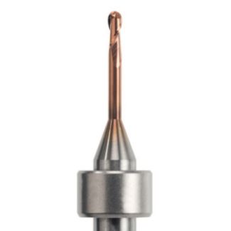 Fraise d'usinage CrCo/NEM Imes-Icore CORITEC 350i-750i mandrin 6 mm, 2 lames, avec traitement AC-Fire, 020. Acurata