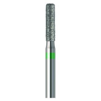 Fraise cylindrique arrondie 6836KR diamant bague verte 012. Busch