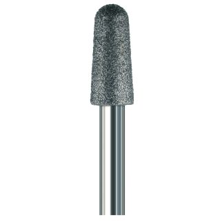 Fraise conique arrondie diamant 6854R laboratoire bague verte 035