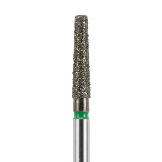 Fraise épaulement angles vifs AB6847 diamant série BLACK bague verte. Acurata