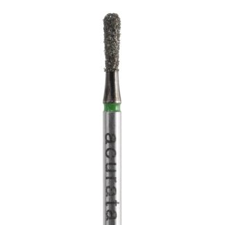 Fraise poire diamant longue ronde AB6830RL diamant bague verte série spéciale BLACK. Acurata