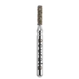 Fraise cylindrique diamantée A835KR grain moyen mandrin court. Acurata