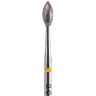Fraise olive pointue col long A368EFL diamant grain extra fin jaune 023 Acurata
