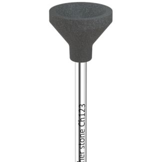 Abrasif diamanté cône inversé S024XC pour céramique et zircone, liant céramique 123. Panther