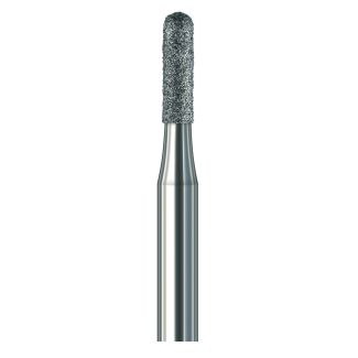 Fraise cylindrique arrondie diamant 880 laboratoire grains moyens