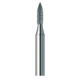 Fraise flamme diamant 8860 laboratoire grains fins bague rouge 012