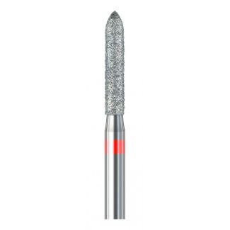 Fraise cylindrique ogivale 8878 diamant bague rouge. Busch