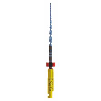 EDMax Shaper mise forme du canal. Diamètre 25 - Conicité 06 - Longueur 21 mm. Boîte de 4 limes. Néolix