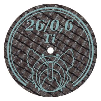 Disque à séparer fin renforcé pour Titane 26 X 0.6 mm